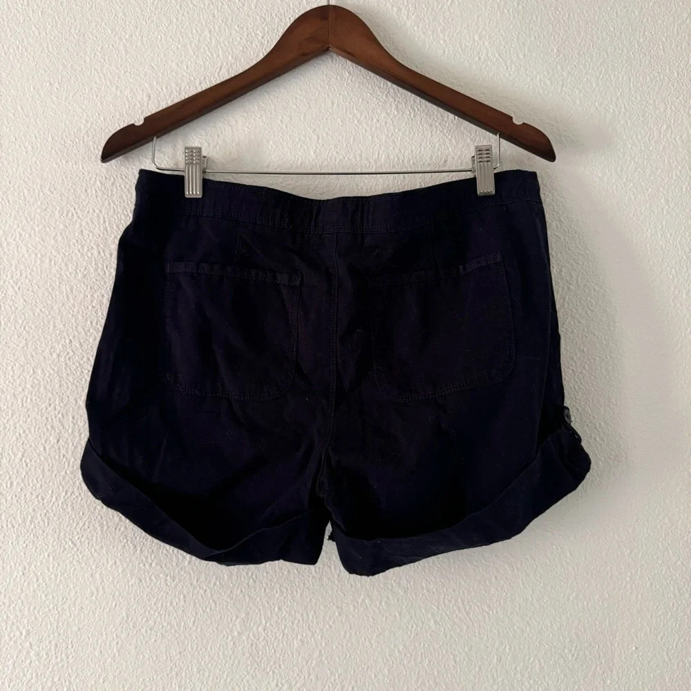 J. Crew New Navy Chino Shorts City Fit Classic Cuffed Summer Size 6 - Picture 9 of 9